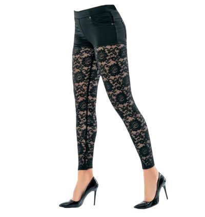 Dynamic Power Lycra Denim Leggings - Style and Comfort Combined