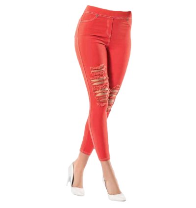 Dynamic Power Lycra Denim Leggings - Style and Comfort Combined