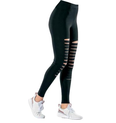 Dynamic Women's Leather Leggings – Stylish and Comfortable Design
