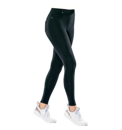 Dynamic Women's Leather Leggings – Stylish and Comfortable Design