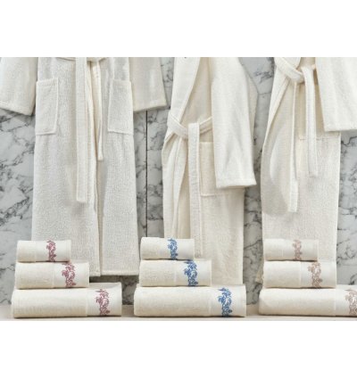 Soft Curl Bathrobe Set