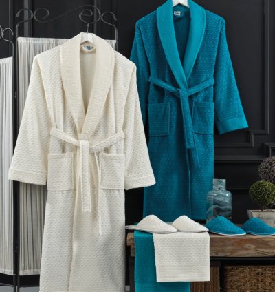 Kadife Bornoz Setleri