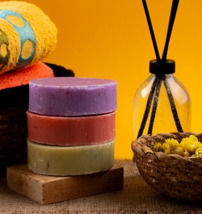 Bay Laurel, St. John's Wort & Lavender Soap Set
