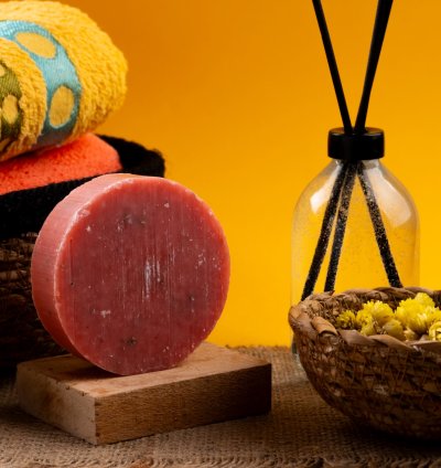 St. John’s Wort Round Soap