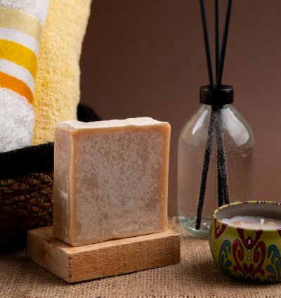 Sulfur-Turmeric Soap