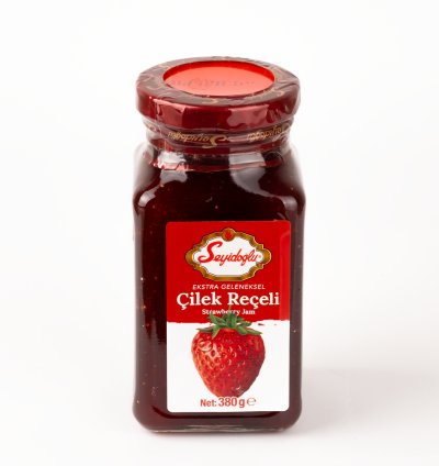Seyidoğlu Strawberry Jam 380g – Natural & Traditional Taste