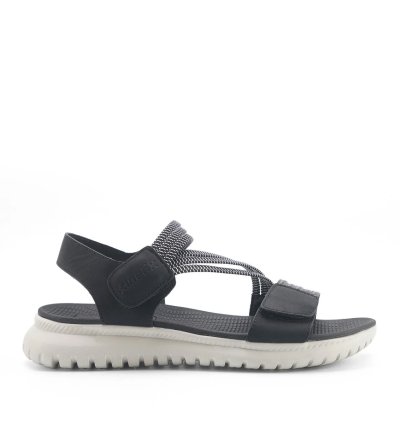 AREYO 5FX Siyah Kadın Spor Sandalet