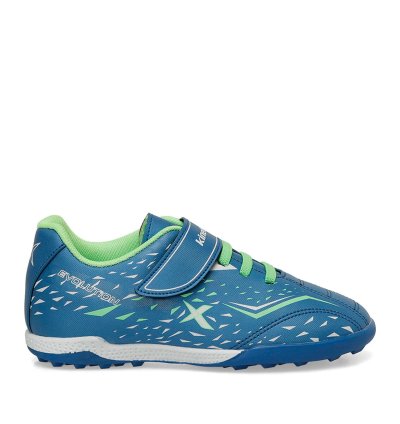 EVOLUTION TF F 5FX Blue Boys’ Indoor Soccer Shoes