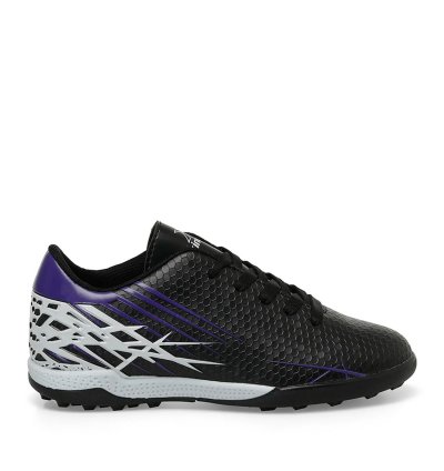 ZONZI J TURF F 4PR Siyah Erkek Çocuk Halı Saha Ayakkabısı