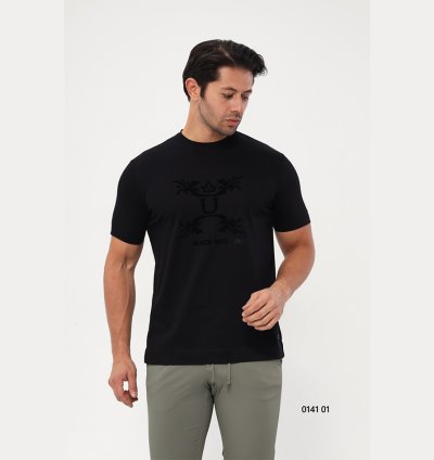 UTES Black Men’s T-Shirt – 014101