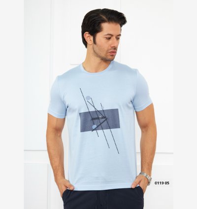 UTES Light Blue Men’s T-Shirt – 011905
