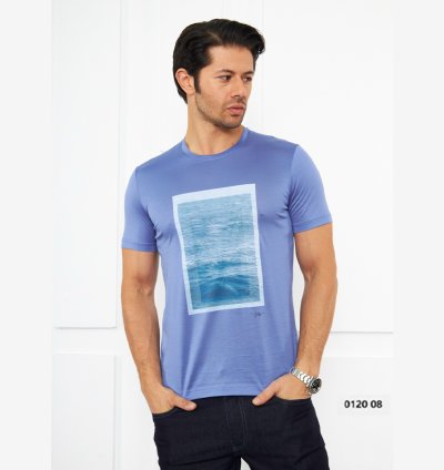 UTES Blue Men’s T-Shirt – 012008