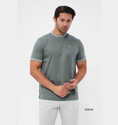 تيشيرت رجالي رمادي من UTES – 012804