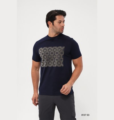 UTES Printed Black Men’s T-Shirt – 013703