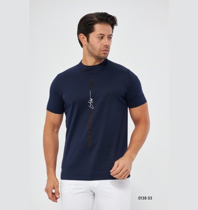 UTES Navy Blue Men’s T-Shirt – 013803