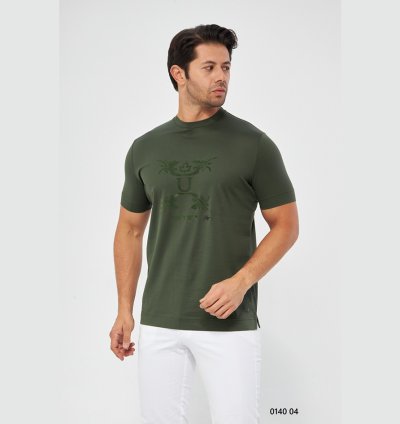 UTES Haki Erkek T-Shirt 014004