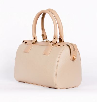 T4910 Verity Tuğba Kadın El Çantası Koyu Bej