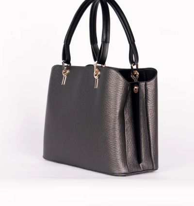 T4907 Tuğba Antrasit Kadın El Çantası